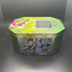 Pokemon TCG 2010 HeartGold & Soulsilver Meganium Collectors Tin *EMPTY* - Image 3