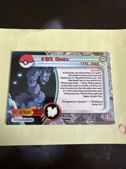 2000 Topps Chrome Series 2 - Pokemon Onix #95 - Image 2