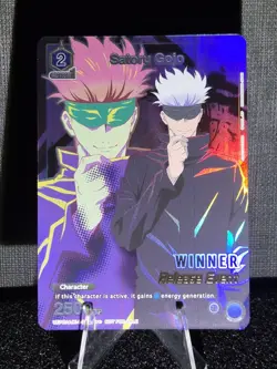 Bandai Union Arena Satoru Gojo Promo Foil Release Event Winner ENG UEPR/JJK-1-04 - Image 1