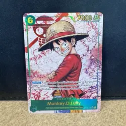 Bandai One Piece Monkey D. Luffy OP13-118 Foil - Image 1