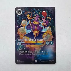 Disney Lorcana Winnie the Pooh & Piglet - Hunny Mages 234/207 Enchanted Foil EN - Image 1