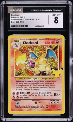 Pokemon Celebrations Base Set Charizard Blastoise Venusaur CGC 8 8.5 9.5 TRIO - Image 2