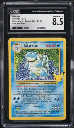 Pokemon Celebrations Base Set Charizard Blastoise Venusaur CGC 8 8.5 9.5 TRIO - Image 3
