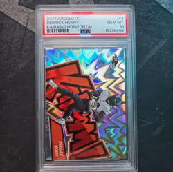 Derrick Henry 2024 Absolute Kaboom Horizontal No.4 PSA Gem Mint 10 - Image 2