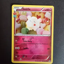 RC19/RC32 Swirlix NM Radiant Collection Generations Pokemon TCG Card 2016 - Image 1