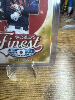 2026 Topps Finest Shohei Ohtani World's Finest Gold Team Japan /50 #WF-22 - Image 2