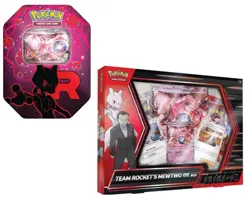 Pokemon TCG Team Rocket MewTwo EX Collection Bundle - Image 1