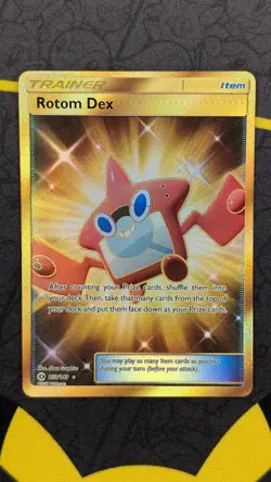 Rotom Dex (Secret) NM 159/149 Holo - SM01 - Pokemon TCG - Image 1