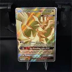 Pokemon Ultra Necrozma GX 127/131 SM Forbidden Light Ultra Rare Holo Full Art - Image 1