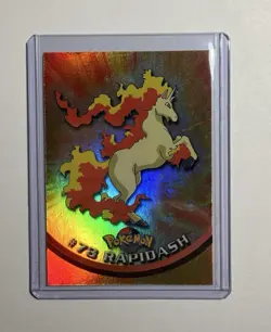 Topps Pokemon TV Animation Edition #78 Rapidash Holo Card 1999 English - Image 1