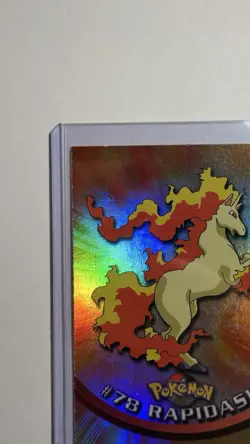 Topps Pokemon TV Animation Edition #78 Rapidash Holo Card 1999 English - Image 2