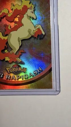 Topps Pokemon TV Animation Edition #78 Rapidash Holo Card 1999 English - Image 4