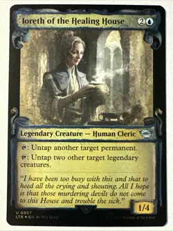 MTG / Ioreth of the Healing House / LTR #507 FOIL (Showcase Scrolls) Uncommon NM - Image 1