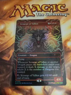 Scourge of Valkas (Rainbow Foil) Secret Lair Drop - Magic the Gathering - MTG - Image 1