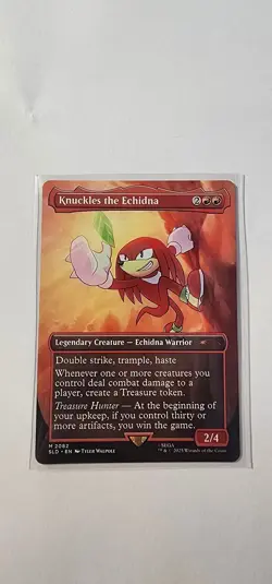 Knuckles the Echidna M Secret Lair Drop Series 2082 NM Normal MTG - Image 1