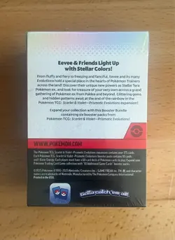 Pokemon TCG Scarlet & Violet Prismatic Evolutions Booster Bundle Factory Sealed - Image 2