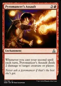 X4 Pyromancer's Assault Oath of the Gatewatch LP/NM MTG Magic DNA GAMES - Image 1