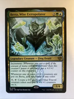 Berta, Wise Extrapolator 175 MTG NM - Secrets of Strixhaven - Image 1