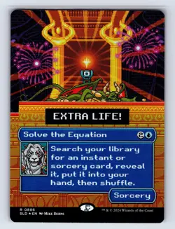 Solve the Equation (0886) (Rainbow Foil) 886 Secret Lair Magic: The Gathering NM - Image 1