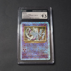 2002 Pokemon Legendary Collection Mewtwo Reverse Holo #29 CGC 9.5 Mint+ WOTC - Image 1
