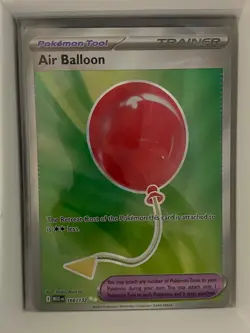 Air Balloon 166/132 Ultra Rare Mega Evolution Pokemon Holo Near Mint - Image 1
