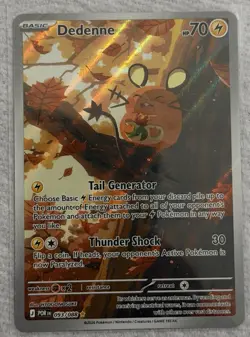 Dedenne 093/088 Holo Illustration Rare Perfect Order Pokemon Near Mint - Image 1