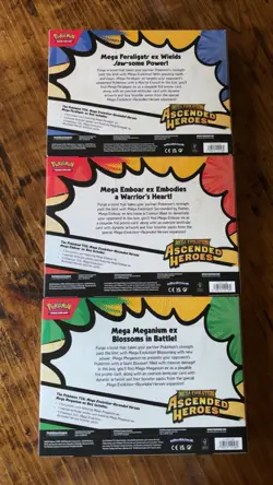 Pokemon Ascended Heroes Mega ex Box Set of 3 - Image 2