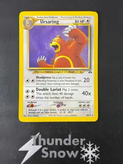 Ursaring #34 Neo Discovery 2001 Pokemon Card ** Pack Fresh ** 2a - Image 1