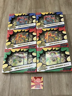 Lot 6 Pokemon Mega Evolution Ascended Heroes EX Box Bundle Full Set New & Sealed - Image 4