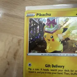 Pokemon TCG Pikachu SWSH Black Star Promos SWSH234 Holo Promo (Pokemon Go Tin) - Image 2