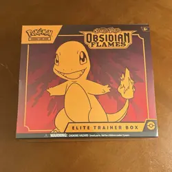 Pokemon: Scarlet & Violet 3: Obsidian Flames Elite Trainer Box - 9 Packs - Image 1