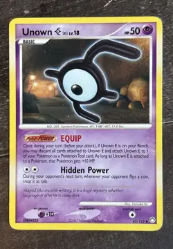 Unown (E) Uncommon 65/123 Pokemon Mysterious Treasures English MP - Image 1
