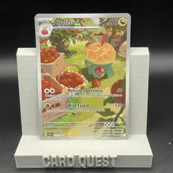 Pokemon TCG Appletun 211/191 SV08: Surging Sparks Illustration Rare NM - Image 1