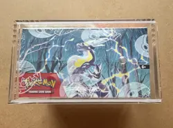 Pokemon TCG Scarlet & Violet Base Set Booster Box FACTORY SEALED IN ACRYLIC CASE 820650863240 - Image 2