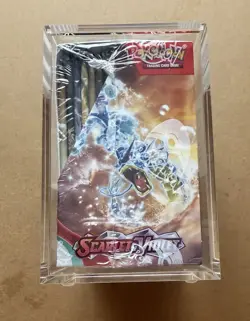 Pokemon TCG Scarlet & Violet Base Set Booster Box FACTORY SEALED IN ACRYLIC CASE 820650863240 - Image 5
