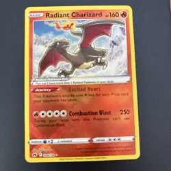 The Pokemon Company Radiant Charizard 020/159 Holo Crown Zenith EN 2023 - Image 1
