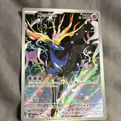 Pokemon TCG Xerneas 091/086 Crown Zenith Full Art Holo Psychic 130 HP EN 2026 - Image 1
