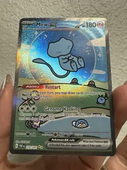 The Pokemon Company Mew ex 232/091 SV: Paldean Fates SIR Full Art Holo ENG - Image 1