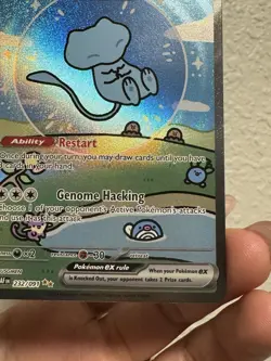The Pokemon Company Mew ex 232/091 SV: Paldean Fates SIR Full Art Holo ENG - Image 4