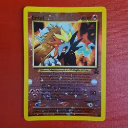 Pokemon Entei #34 WOTC Black Star Promo - Image 1