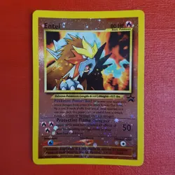Pokemon Entei #34 WOTC Black Star Promo - Image 3