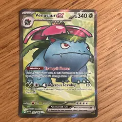 Pokemon TCG - Venusaur ex 182/165 - S&V 151 Full Art Rare Holo - Near Mint - Image 1