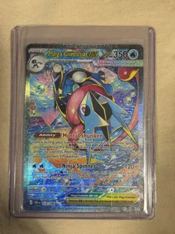 Mega Greninja ex SIR 116/086 Chaos Rising Special Illustration Rare Pokemon TCG - Image 1