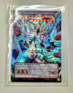 Yu-Gi-Oh! Mirrorjade the Iceblade Dragon RA05-EN148 1st Ed Overframe Ultra Rare - Image 1