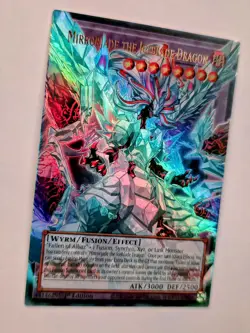 Yu-Gi-Oh! Mirrorjade the Iceblade Dragon RA05-EN148 1st Ed Overframe Ultra Rare - Image 3