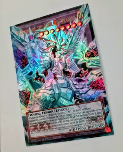 Yu-Gi-Oh! Mirrorjade the Iceblade Dragon RA05-EN148 1st Ed Overframe Ultra Rare - Image 4