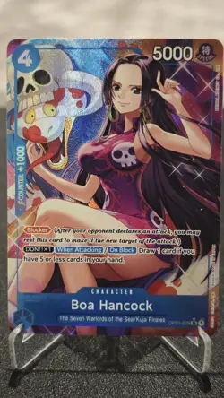 Boa Hancock (OP01-078) V.2 PRB Alt Art One Piece TCG English NM - Image 1