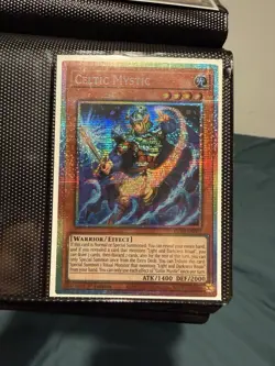 YuGiOh Celtic Mystic Starlight Rare 1st Edition CORI-EN003 - Image 1