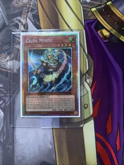 YuGiOh Celtic Mystic Starlight Rare 1st Edition CORI-EN003 - Image 1