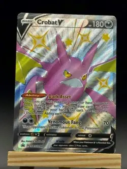 Crobat V SWSH098 SWSH: Sword & Shield Promo Cards Holo - Image 1
